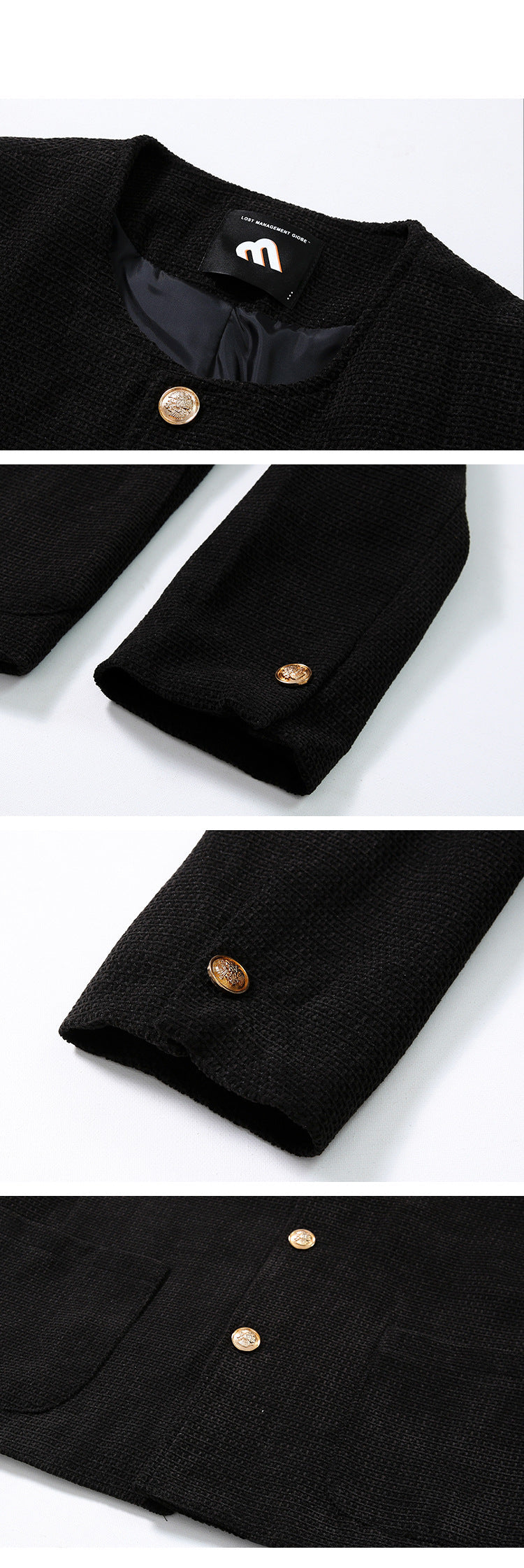 Maskot Noir Minimalist Blazer