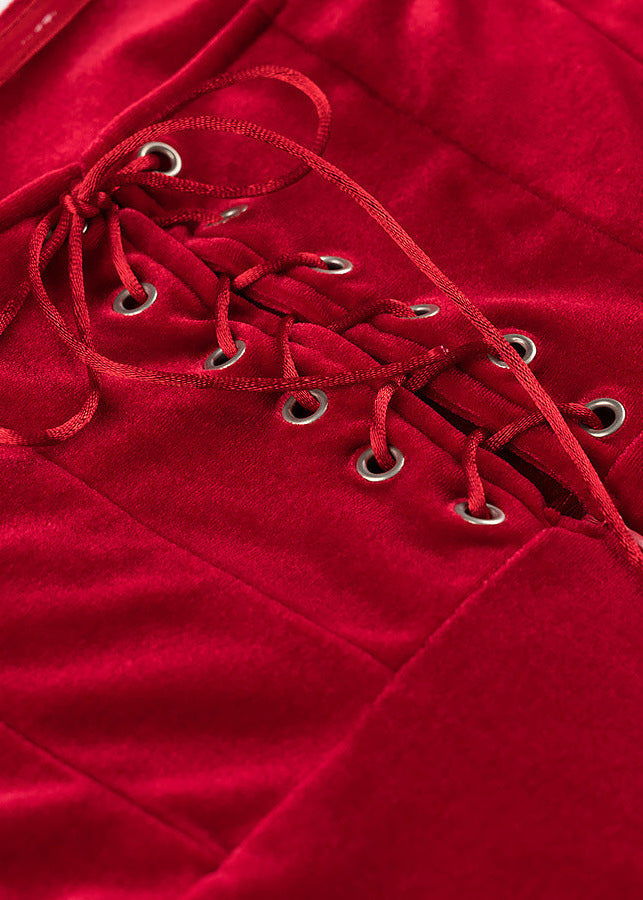 Maskot Scarlet Touch Kadife Elbise