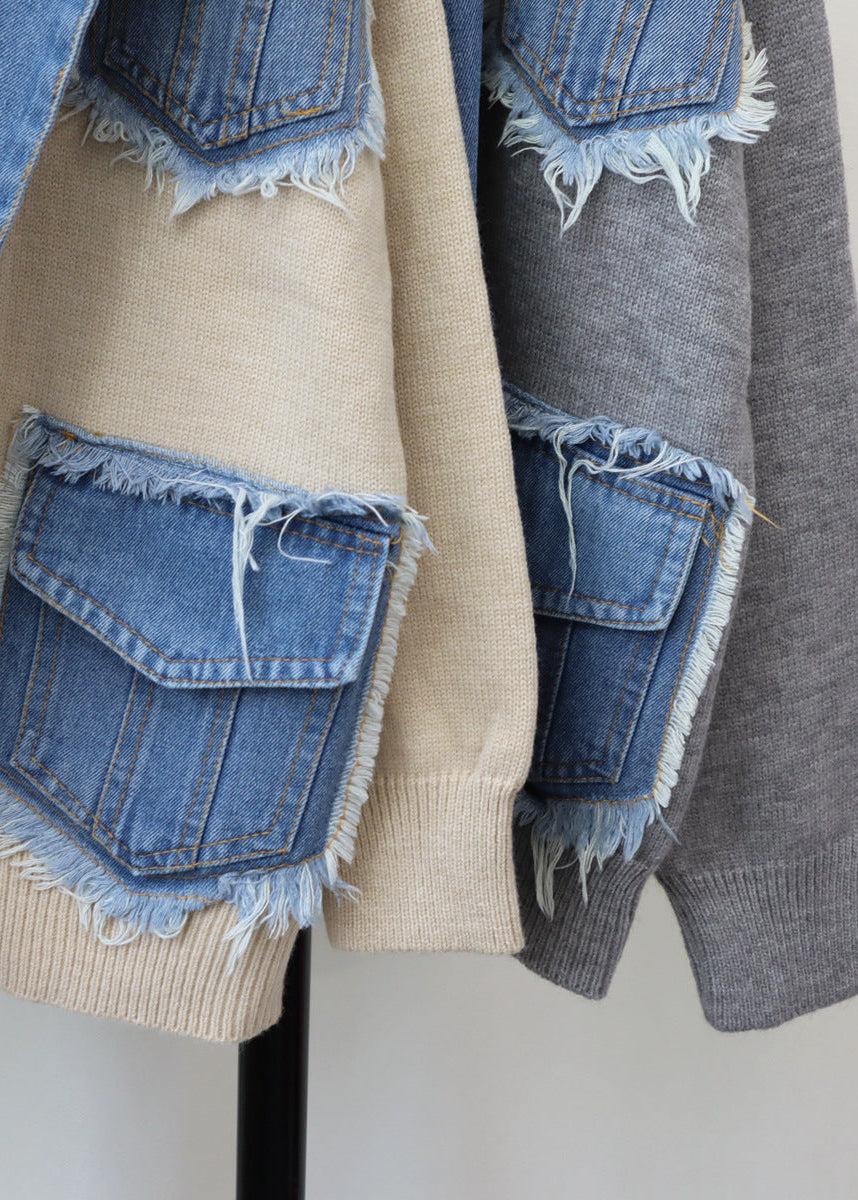 Maskot Hybrid Denim Knit Jacket