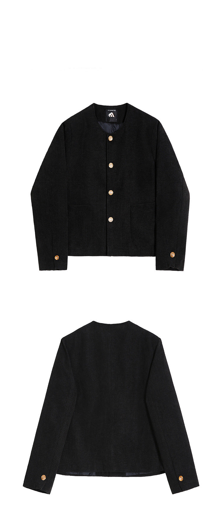 Maskot Noir Minimalist Blazer