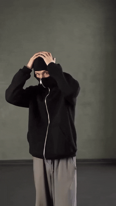 Maskot Shadow Vault Tam Kapüşonlu Hoodie