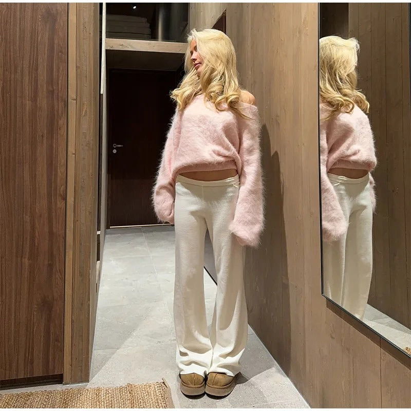 Maskot Yumuşak Örgü Kazak