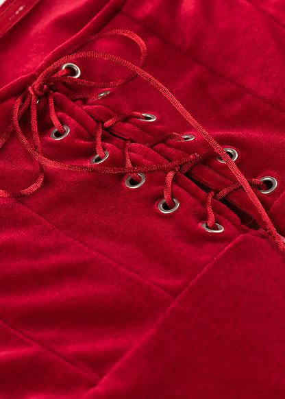 Maskot Scarlet Touch Kadife Elbise