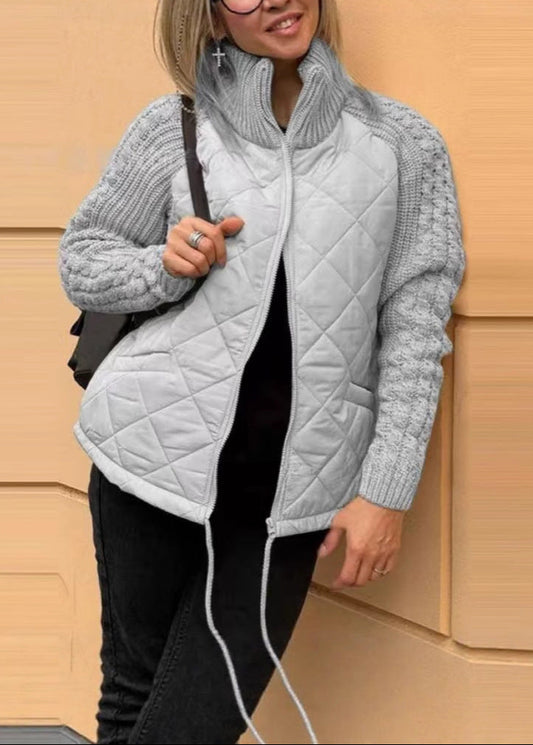 Maskot Harper Örme Kollu Kapitone Mont