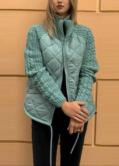 Maskot Harper Örme Kollu Kapitone Mont