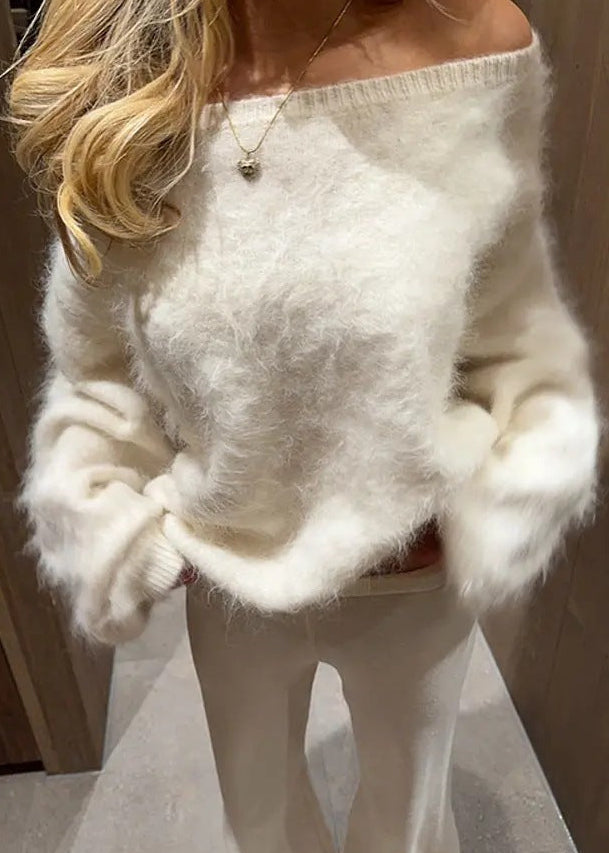 Maskot Yumuşak Örgü Kazak