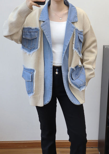 Maskot Hybrid Denim Knit Jacket