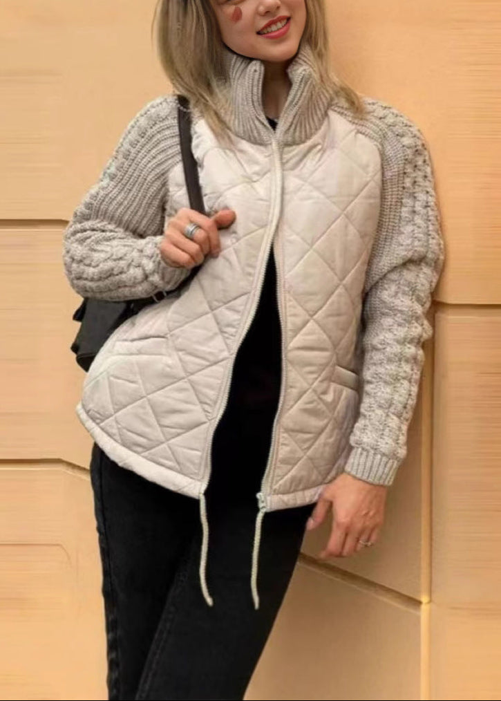 Maskot Harper Örme Kollu Kapitone Mont