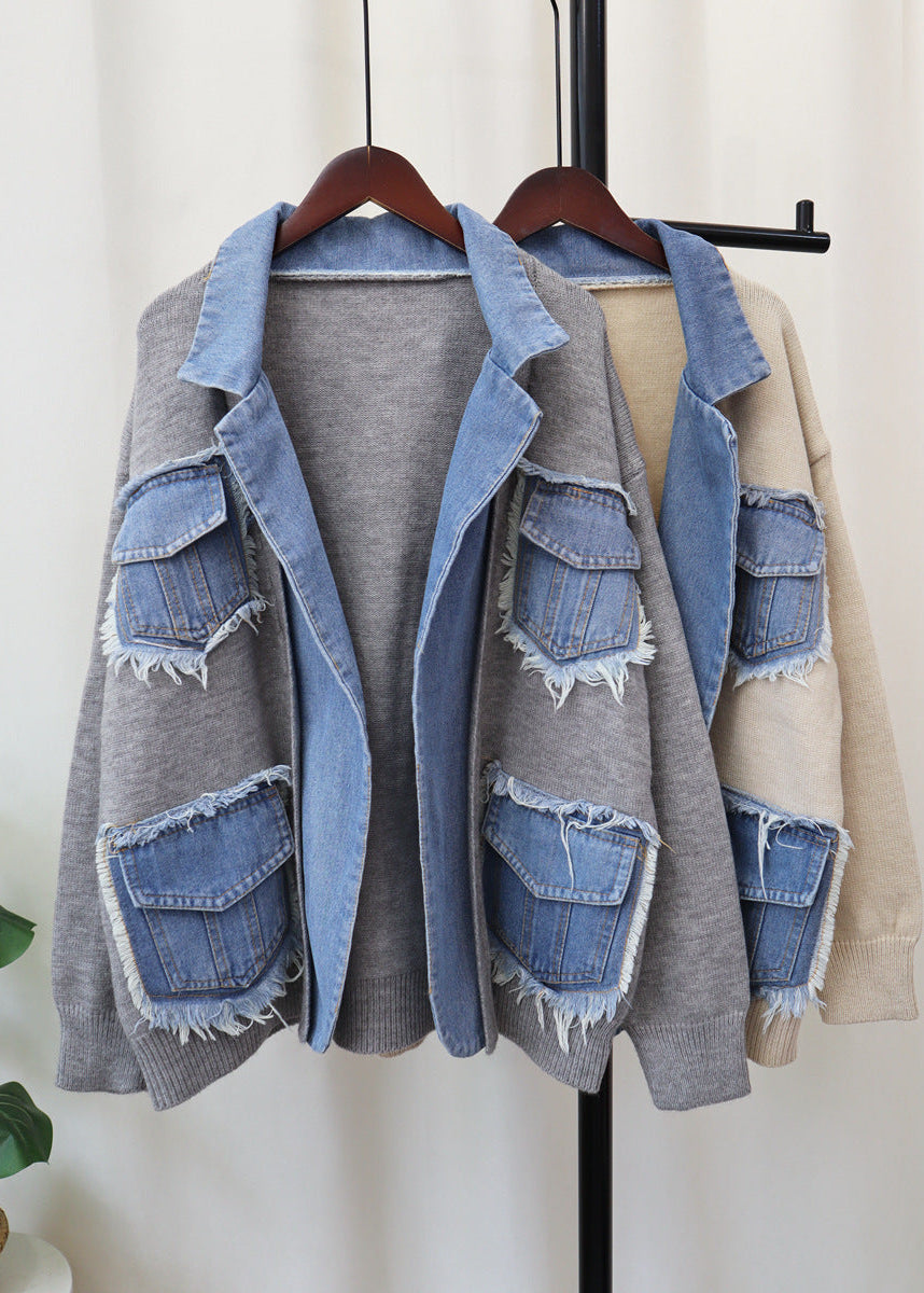 Maskot Hybrid Denim Knit Jacket