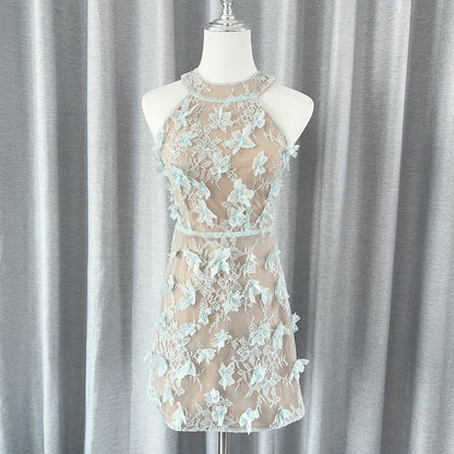 Maskot Blossom Dantel Mini Elbise