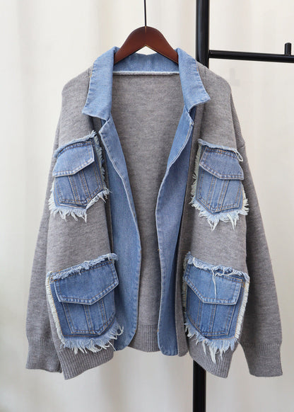 Maskot Hybrid Denim Knit Jacket