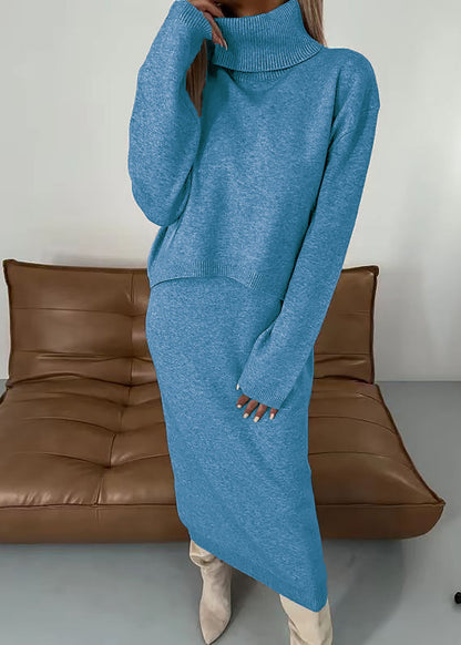 Maskot Uzun Ribana Örgü Elbise