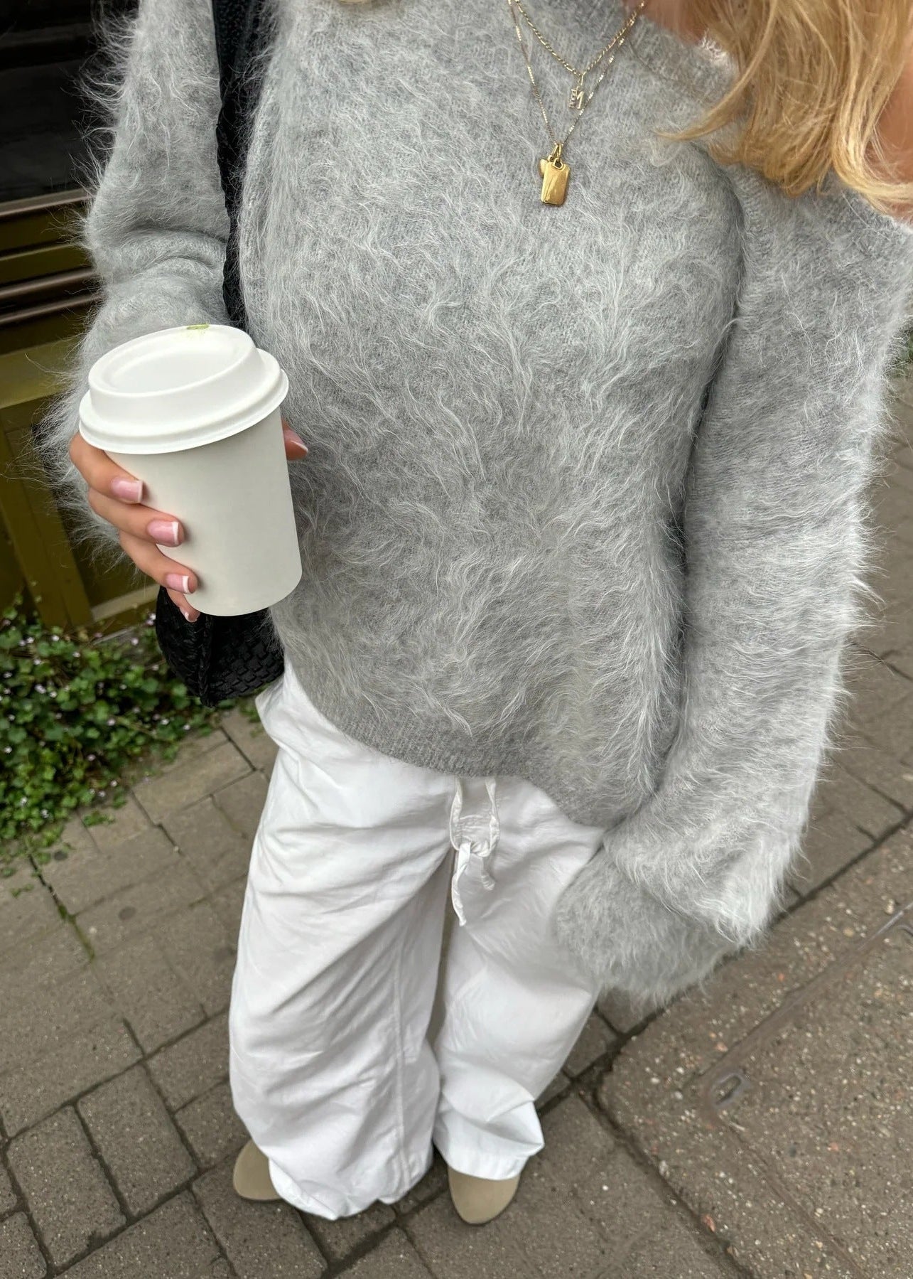 Maskot Yumuşak Örgü Kazak