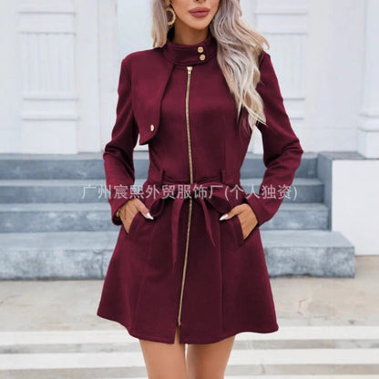 Maskot Katherine Belt Detailed Trench Coat