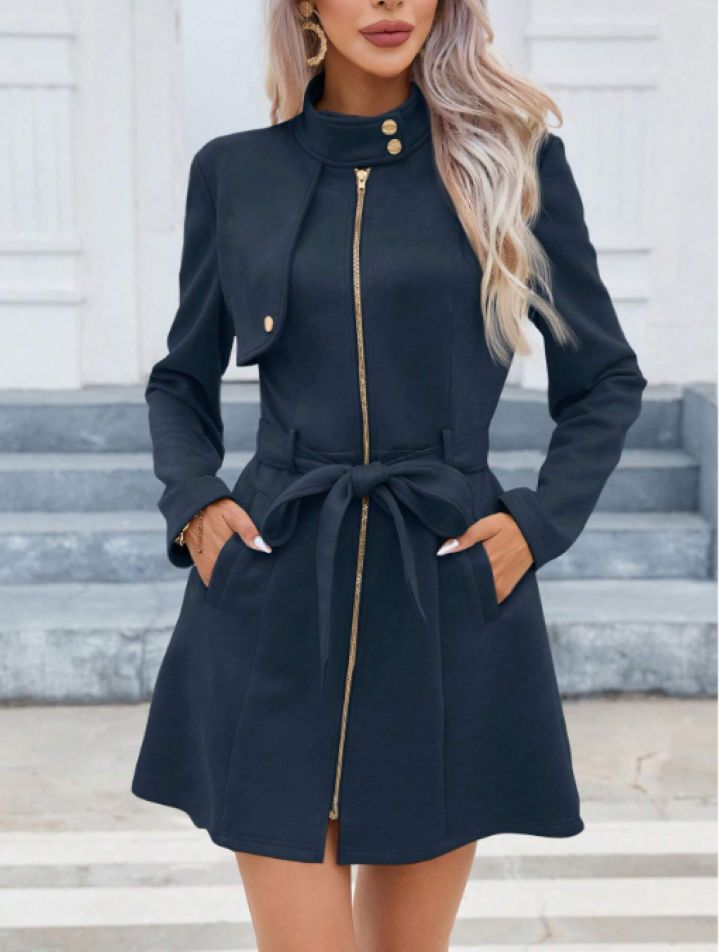 Maskot Katherine Belt Detailed Trench Coat