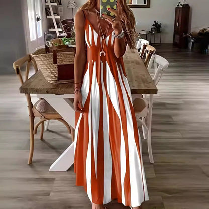 Maskot Striped Maxi Dress