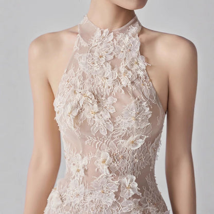 Maskot Blossom Dantel Mini Elbise