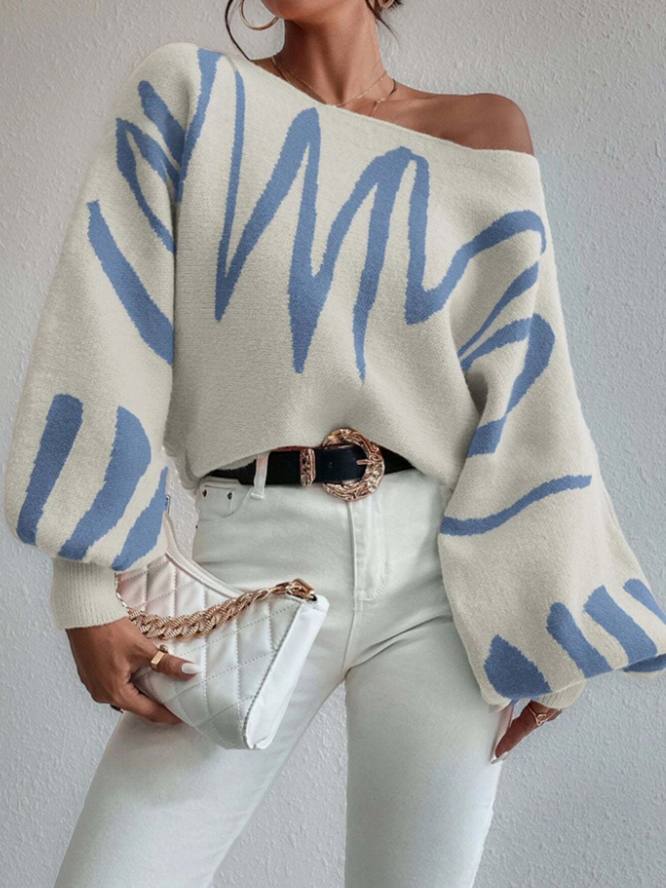 Maskot Madison Dalga Örgü Kazak 