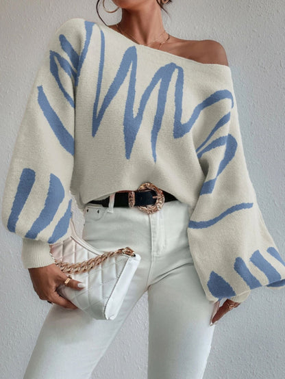 Maskot Madison Dalga Örgü Kazak 