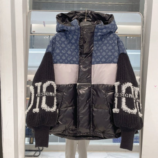 Maskot Brooklyn Patchwork Puffer Mont