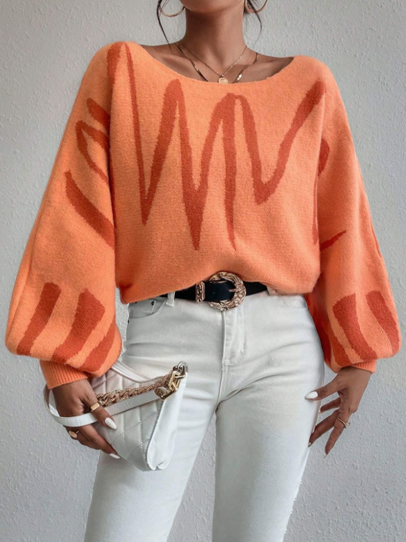 Maskot Madison Dalga Örgü Kazak 