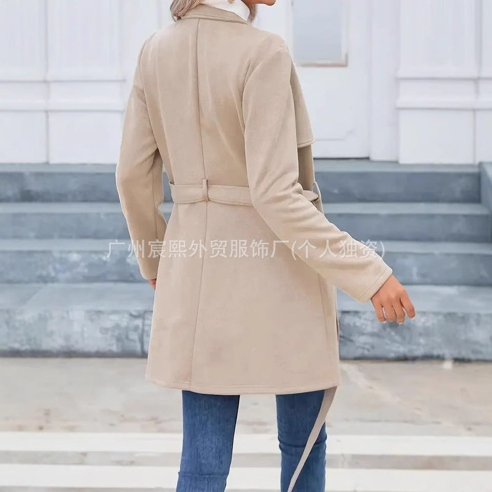 Maskot Katherine Belt Detailed Trench Coat