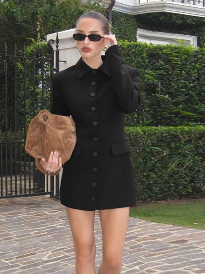 Maskot Eléa Düğme Detaylı Blazer Elbise