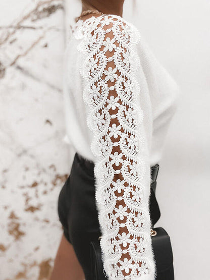 Maskot Madison LaceCharm Knit Blouse